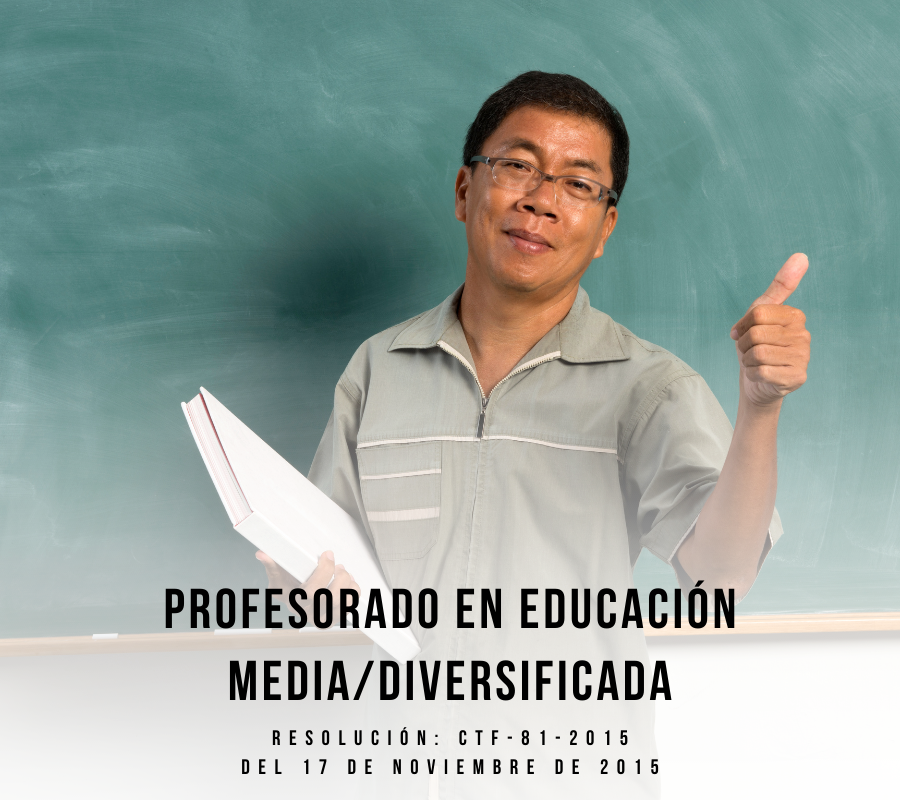 UCRI-PROFESORADO EN EDUCACIÓN MEDIA DIVERSIFICADA